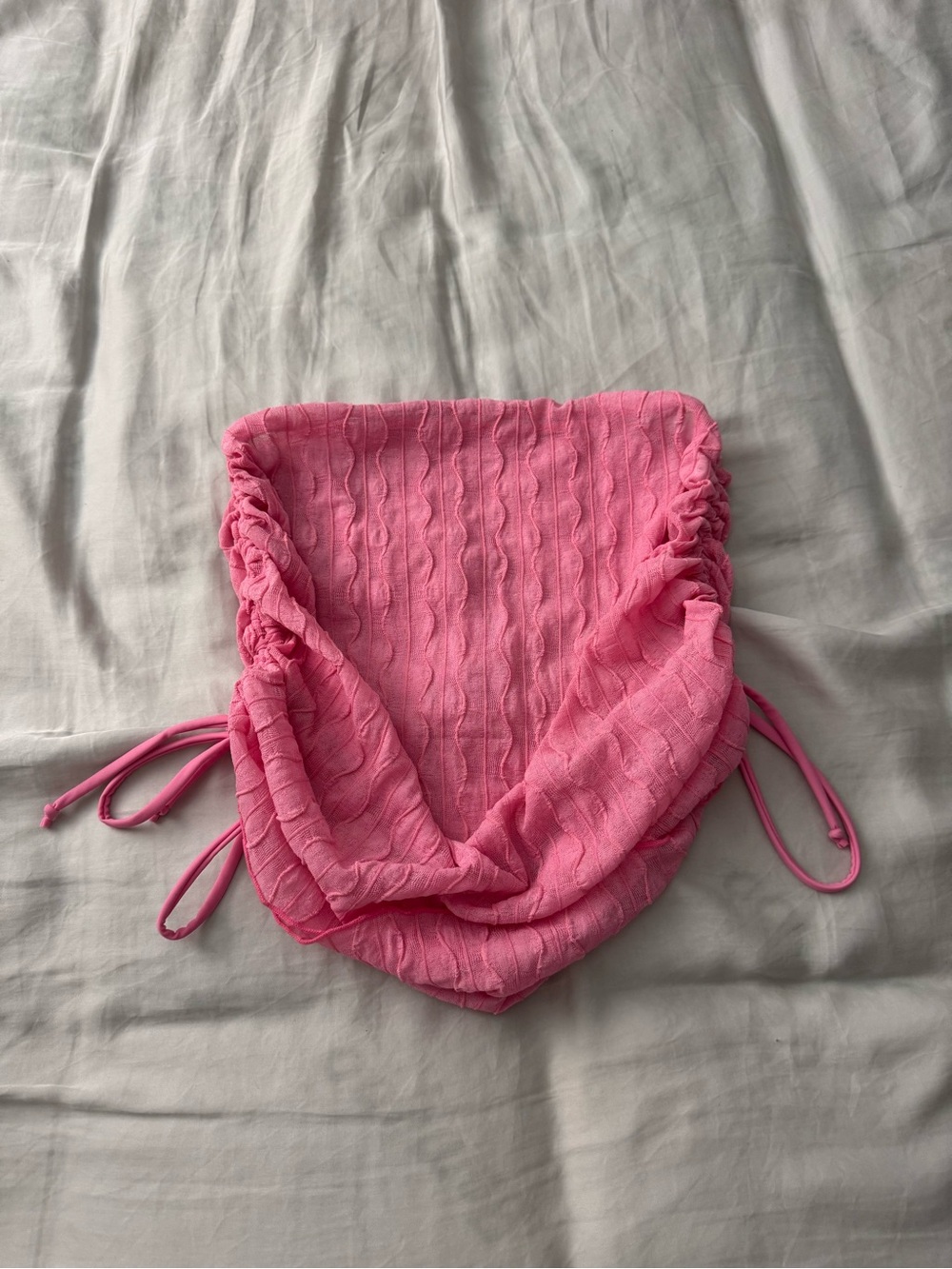 Womens sheer cover up skirt pink